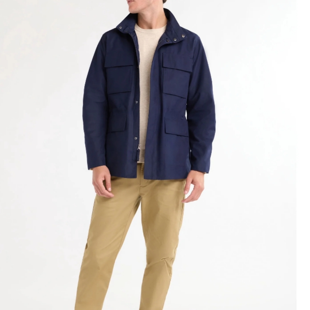 Men's Navy Utility Jacket